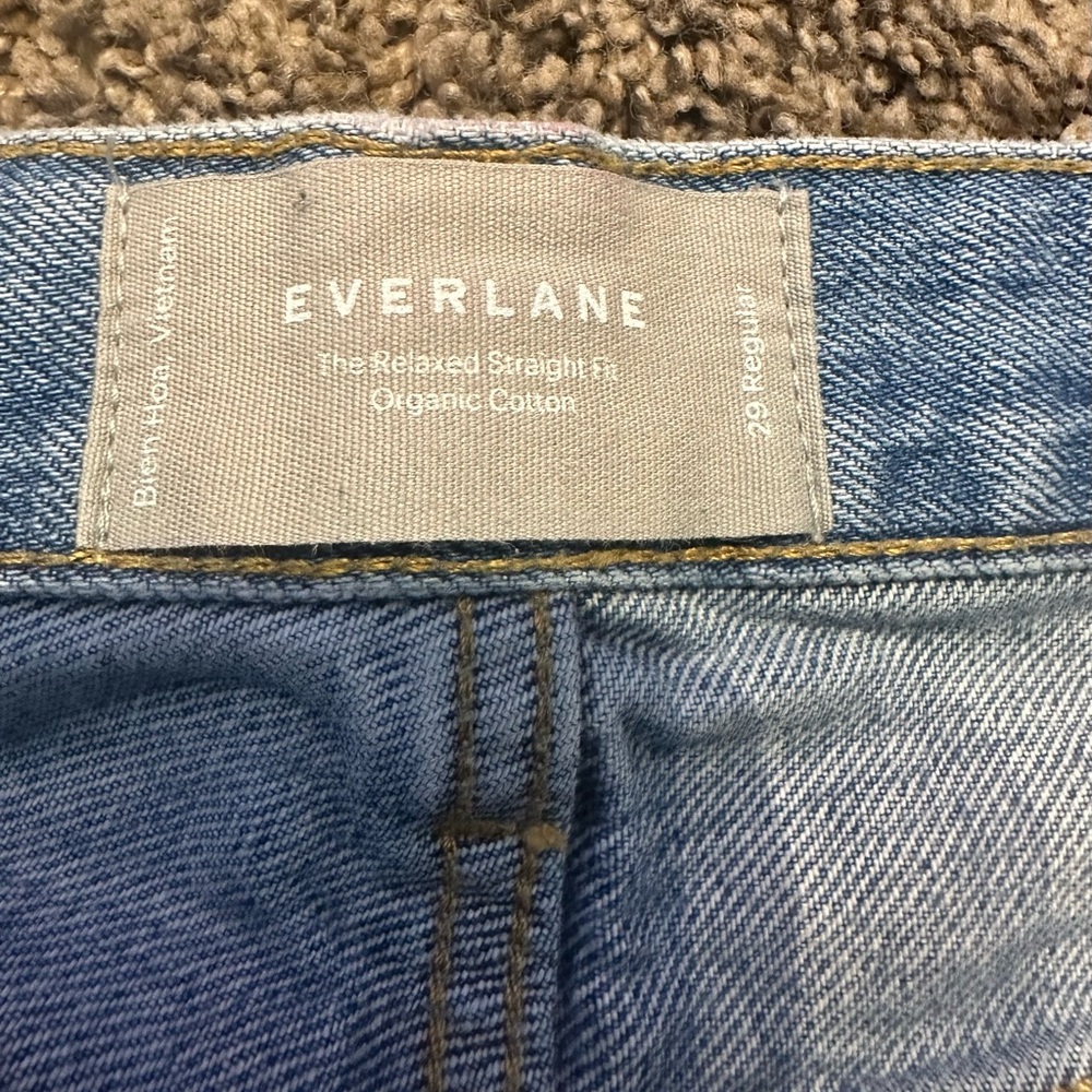 Everlane Women's Light Blue Slim Jeans - Picture 4 of 6